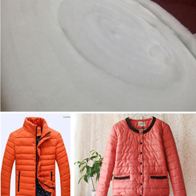 仿丝棉 服装 家纺 家具填充物